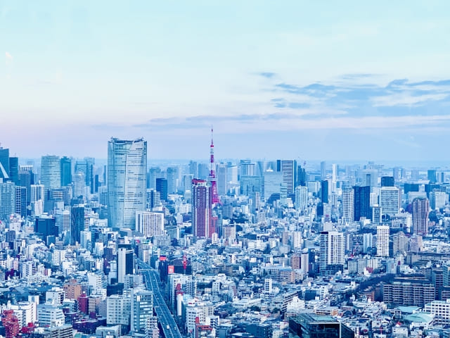 東京の空